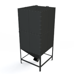 Pellet bunker 3 m³ - Firebox - Solid fuel pellet boilers, pellet burners, industrial