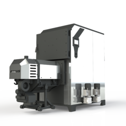 Pellet boiler 400 kW FOCUS, power range (80-450 kW) ash removal - Firebox - Solid fuel pellet boilers, pellet burners, industrial