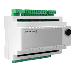 Boiler controller expansion module for climate control in a residential building