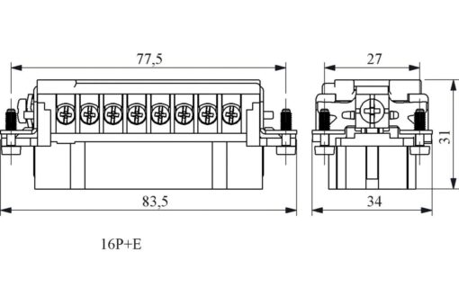 Mufa conector automat (atașat la firul din unitatea de încălzire) - Foar - Cazane pe peleți pe combustibil solid, arzătoare pe peleți, industriale