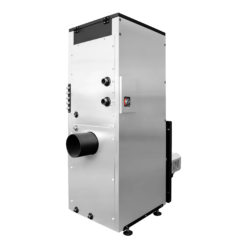 Pellet-Monoblockkessel 20 kW FOCUS, Leistungsbereich (5-25 kW) - Firebox - Festbrennstoff-Pelletkessel, Pelletbrenner, Industrie