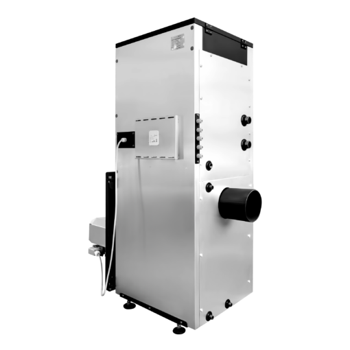 Pellet-Monoblockkessel 20 kW FOCUS, Leistungsbereich (5-25 kW) - Firebox - Festbrennstoff-Pelletkessel, Pelletbrenner, Industrie