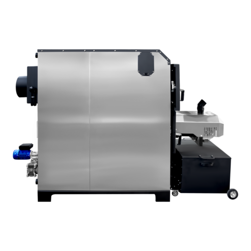 Pelletkessel 40 kW FOCUS, Leistungsbereich (6-50 kW) Ascheentfernung - Feuerraum - Pelletkessel für feste Brennstoffe, Pelletbrenner, Industrie