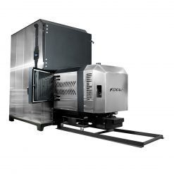 Pellet boiler 1500 kW FOCUS, power range (600-1750 kW) - Firebox - Solid fuel pellet boilers, pellet burners, industrial