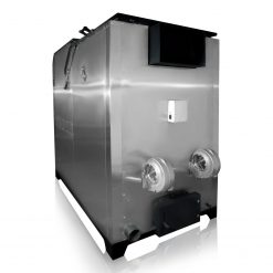 Cazan cu piroliză pe combustibil solid 300 kW FOCUS - Firebox - Cazane pe peleți pe combustibil solid, arzătoare pe peleți, industriale