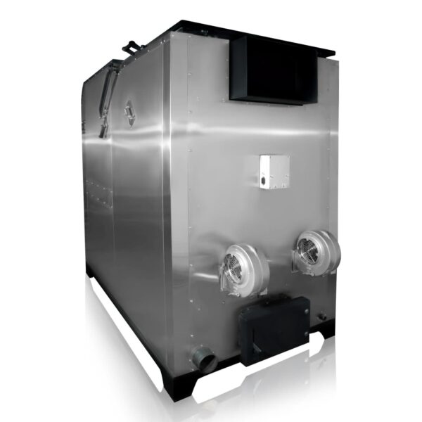 Solid fuel pyrolysis boiler 99 kW FOCUS - Firebox - Solid fuel pellet boilers, pellet burners, industrial