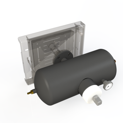 Система пневмоочистки для котлов FOCUS 20-50 кВт (в комплекте с дверью) - Firebox - Твердотопливные пеллетные котлы, пеллетные горелки, промышленные