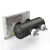 Pneumatisches Reinigungssystem für Kessel 60-80 kW (zur Selbstinstallation) - Feuerraum - Pelletkessel für feste Brennstoffe, Pelletbrenner, Industrie
