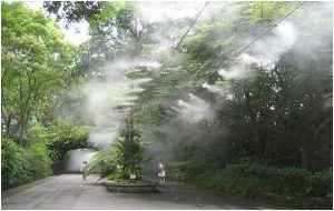Система тумана для парков