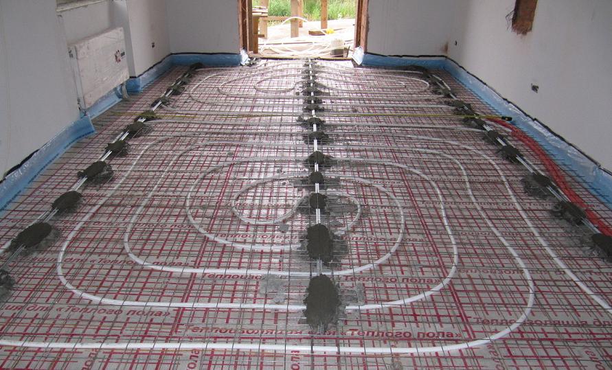 Тепла підлога на виробництвах