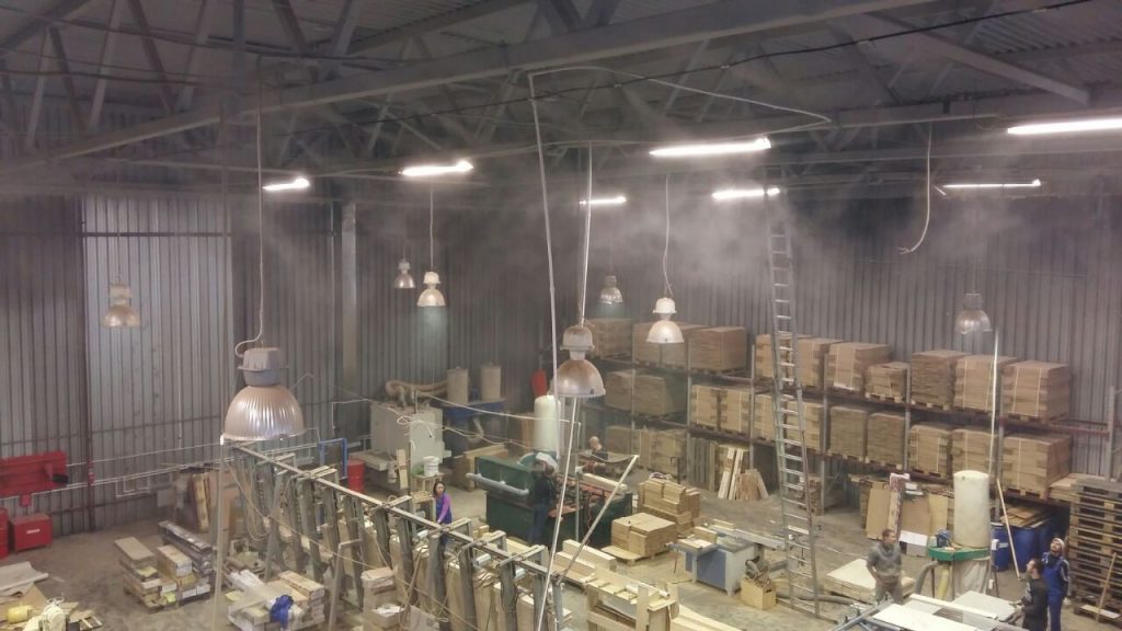 Industrial fogger for production