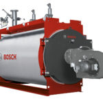 Industrial grade hot water boiler