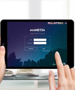 Internet System Econet Control of Operation of Focus Devices - Firebox - Solid Fuel Pellet Boilers, Pellet Burners, Industrial