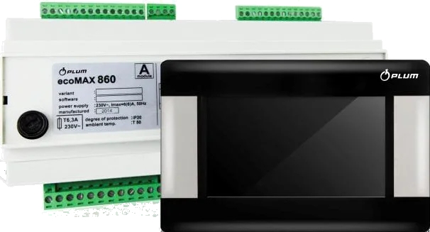 Погодный Регулятор Для Котлов И Пеллетных Горелок Focus Ecomax860P