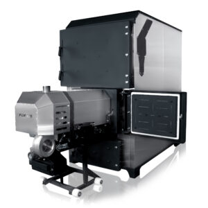 Pellet boiler 250 kW FOCUS, power range (80-300 kW) - FireBox - Solid fuel pellet boilers, pellet burners, industrial