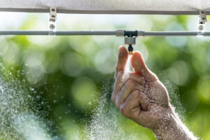 Microdrip Irrigation Using Foggers