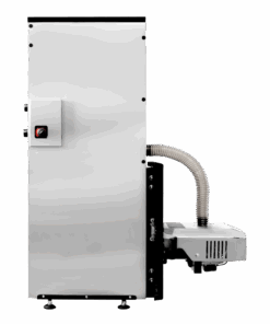 Monoblockkessel mit integriertem Pelletbehälter