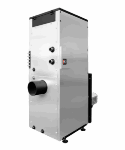 Monoblockkessel mit integriertem Pelletbehälter