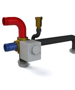 Quick Installation Kit For Mono-Pellet Boilers 30 kW With 4-Way Mixer, - Firebox - Solid Fuel Pellet Boilers, Pellet Burners, Industrial