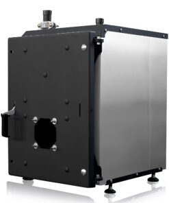 Cazan pe combustibil solid 50 KW Focus pentru arzator cu arzator - focar - Cazane pe peleti pe combustibil solid, arzatoare pe peleti, industriale