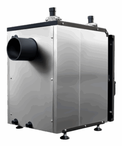 Cazan pe Combustibil Solid Focus 90 KW Pentru Arzator Peleti - Foar - Cazane Pe Combustibil Solid, Arzatoare Pe Peleti, Industriale