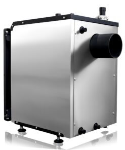 Cazan pe combustibil solid 50 KW Focus pentru arzator cu arzator - focar - Cazane pe peleti pe combustibil solid, arzatoare pe peleti, industriale