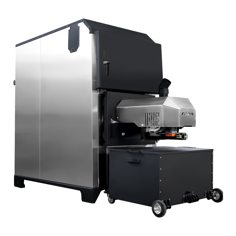 Heating of Farms and Poultry Houses - Firebox - Solid Fuel Pellet Boilers, Pellet Burners, Industrial