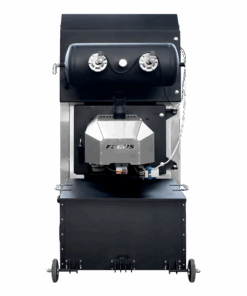 Pellet Boiler 80 kW Focus (15-90 kW), Ash Removal + Pneumatic Cleaning of Heat Exchanger - Firebox - Solid Fuel Pellet Boilers, Pellet Burners, Industrial