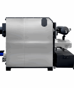 Pellet Boiler 80 kW Focus (15-90 kW), Ash Removal + Pneumatic Cleaning of Heat Exchanger - Firebox - Solid Fuel Pellet Boilers, Pellet Burners, Industrial