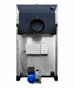Pellet Boiler Focus 140 (30-140 kW), Ash Removal + Pneumatic Cleaning of Heat Exchanger - Firebox - Solid Fuel Pellet Boilers, Pellet Burners, Industrial
