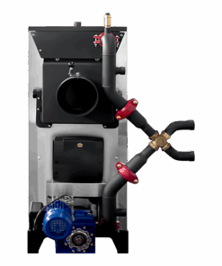 Pellet Boiler 50 kW Focus (6-55 kW), Ash Removal + Pneumatic Cleaning of Heat Exchanger - Firebox - Solid Fuel Pellet Boilers, Pellet Burners, Industrial